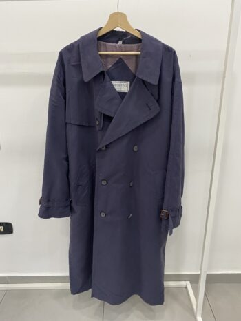 Trench blu notte Bexleys doppio petto Tg unica