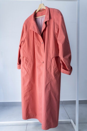 Trench rosa pastello Tg unica