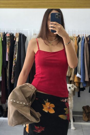 Top Espirit rosso Tg S/M