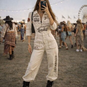 Tuta Pepe Jeans panna Tg S