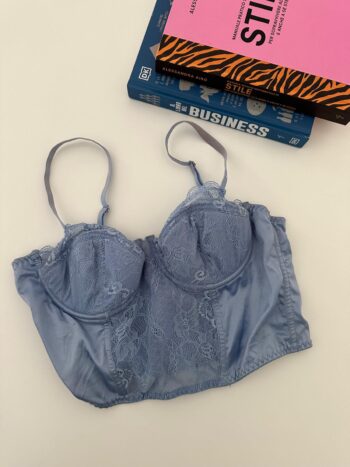 Corsetto celeste polvere 85B