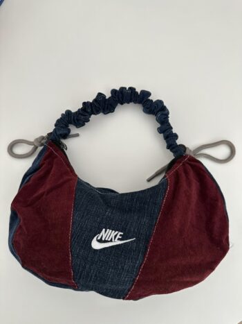 Borsa Nike Rework bordeaux & jeans