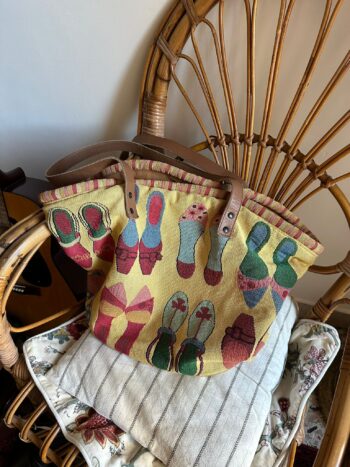 Maxi borsa estiva in tessuto