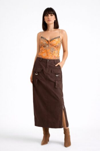 Gonna cargo testa di moro Tg S