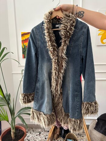 Sherpa di jeans Tg S/M