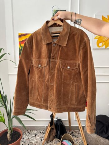 Western jacket in suede Tg unica