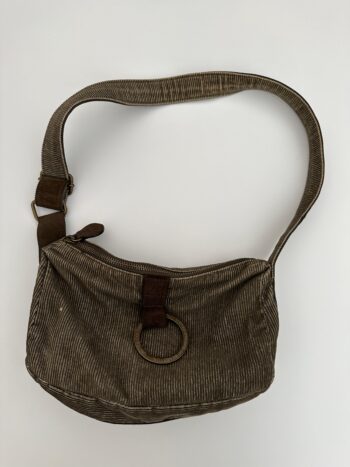 Borsa piccola anni 2000 in velluto a coste