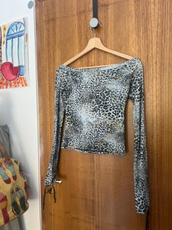 Maglia azzurra annimalier Tg S