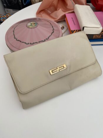 Pochette vintage in pelle