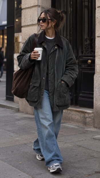 Barbour Border Vintage – Wax Jacket Tg Unica