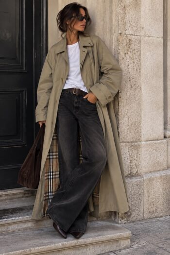 Trench Burberry Vintage con interno removibile Tg unica