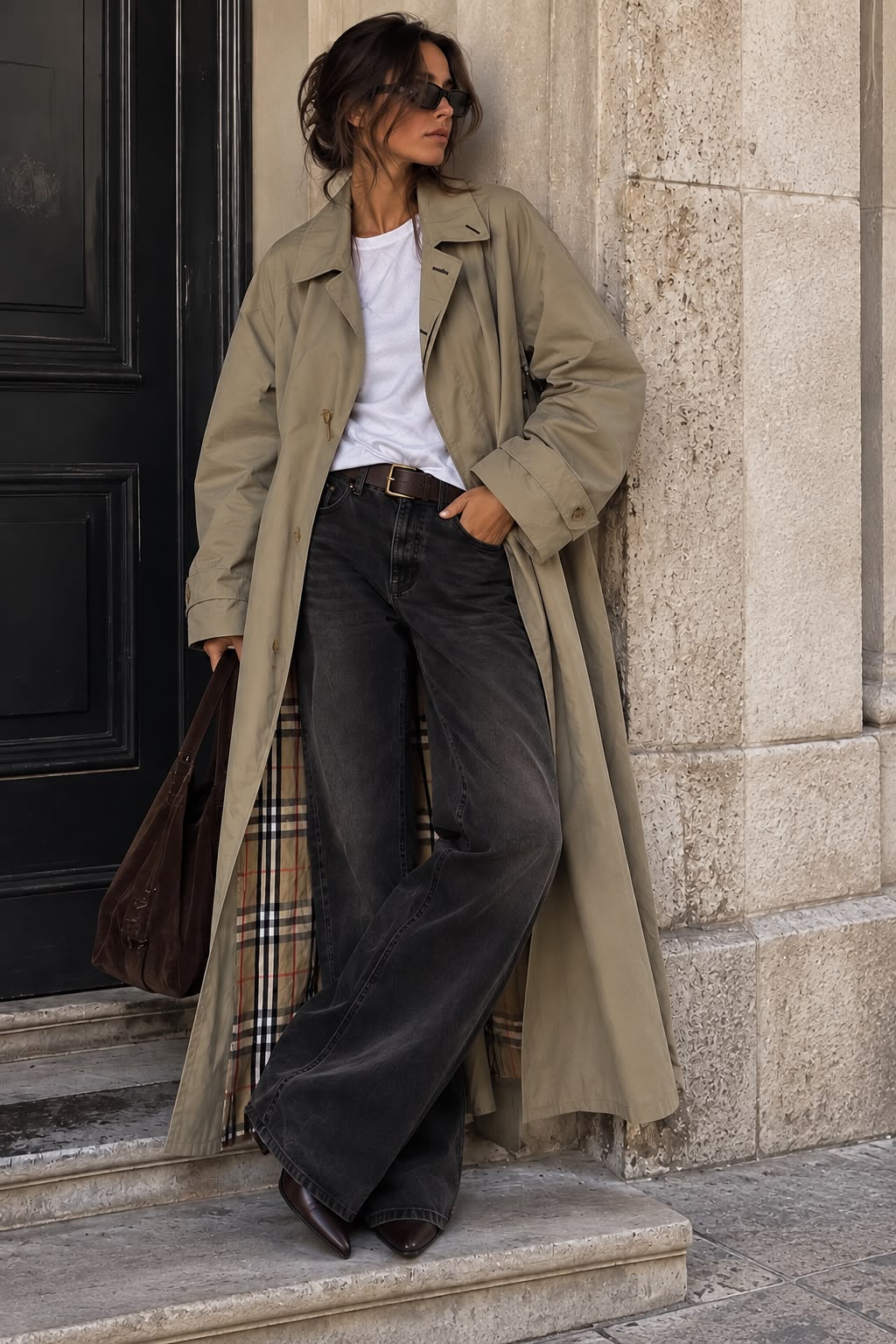 Trench Burberry Vintage con interno removibile Tg unica