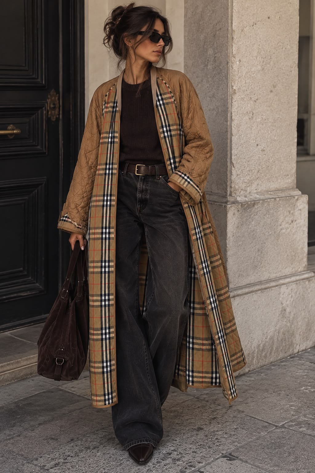 Trench Burberry Vintage con interno removibile Tg unica - immagine 2