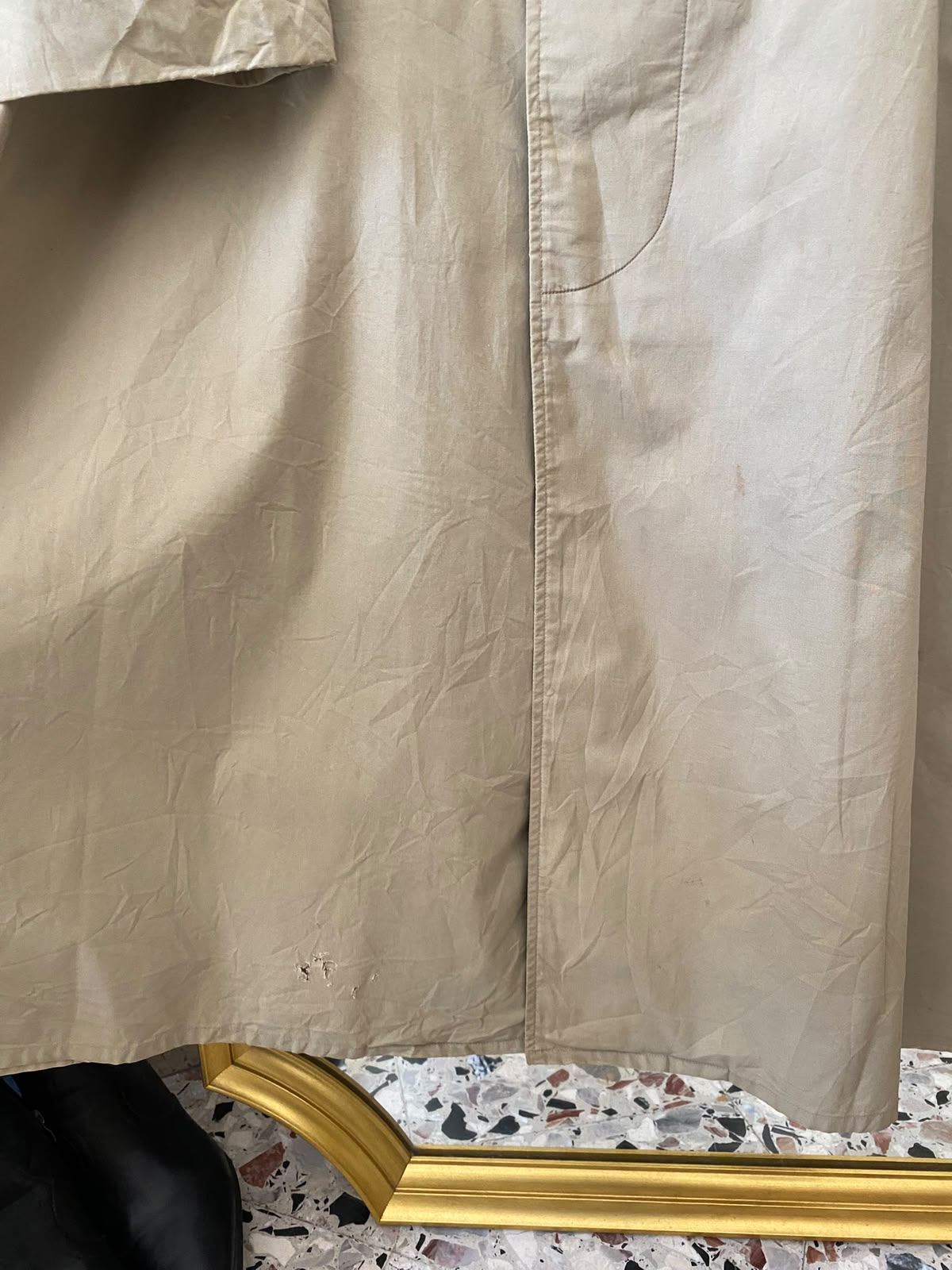 Trench Burberry Vintage con interno removibile Tg unica - immagine 6
