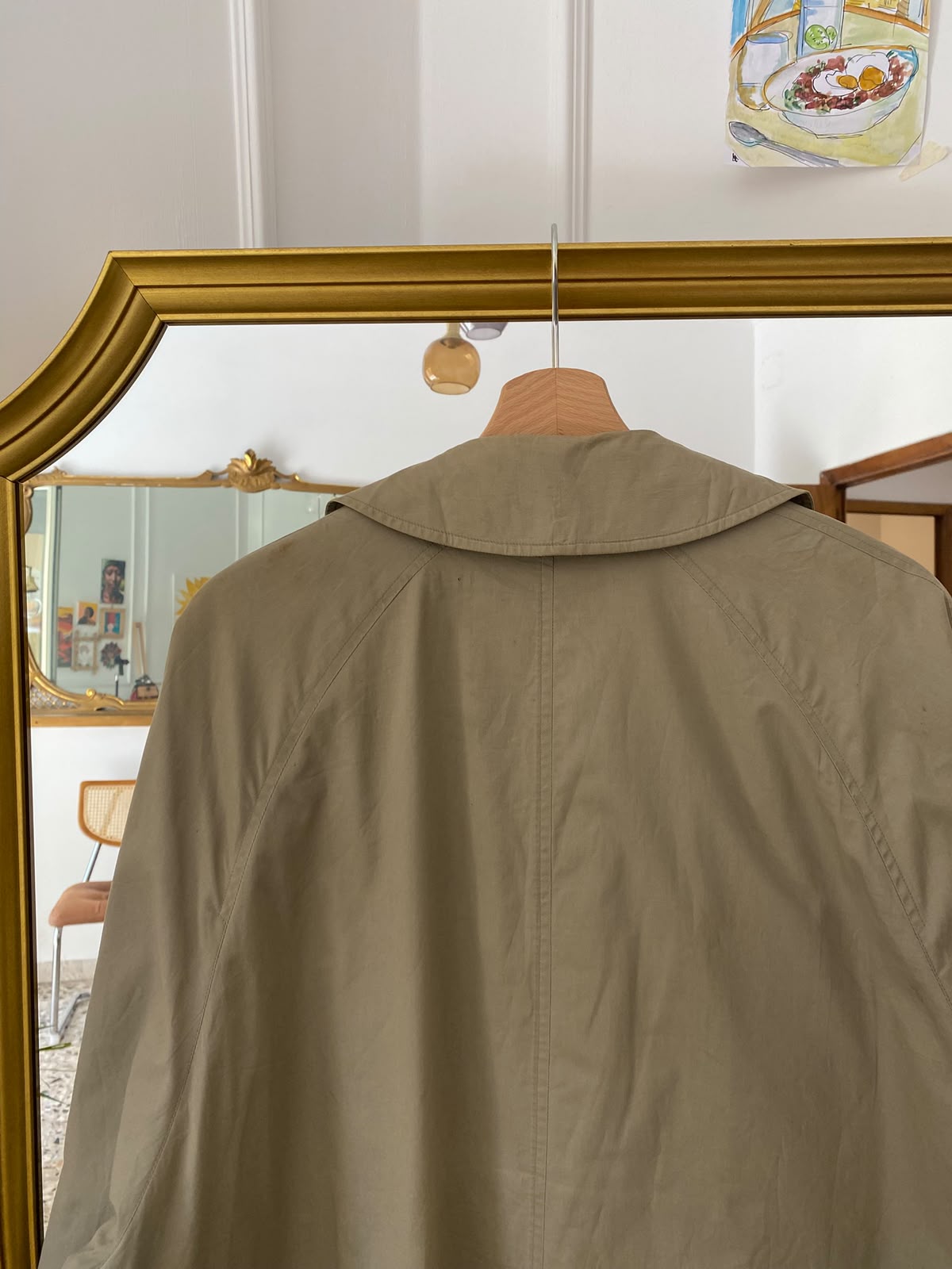 Trench Burberry Vintage con interno removibile Tg unica - immagine 9