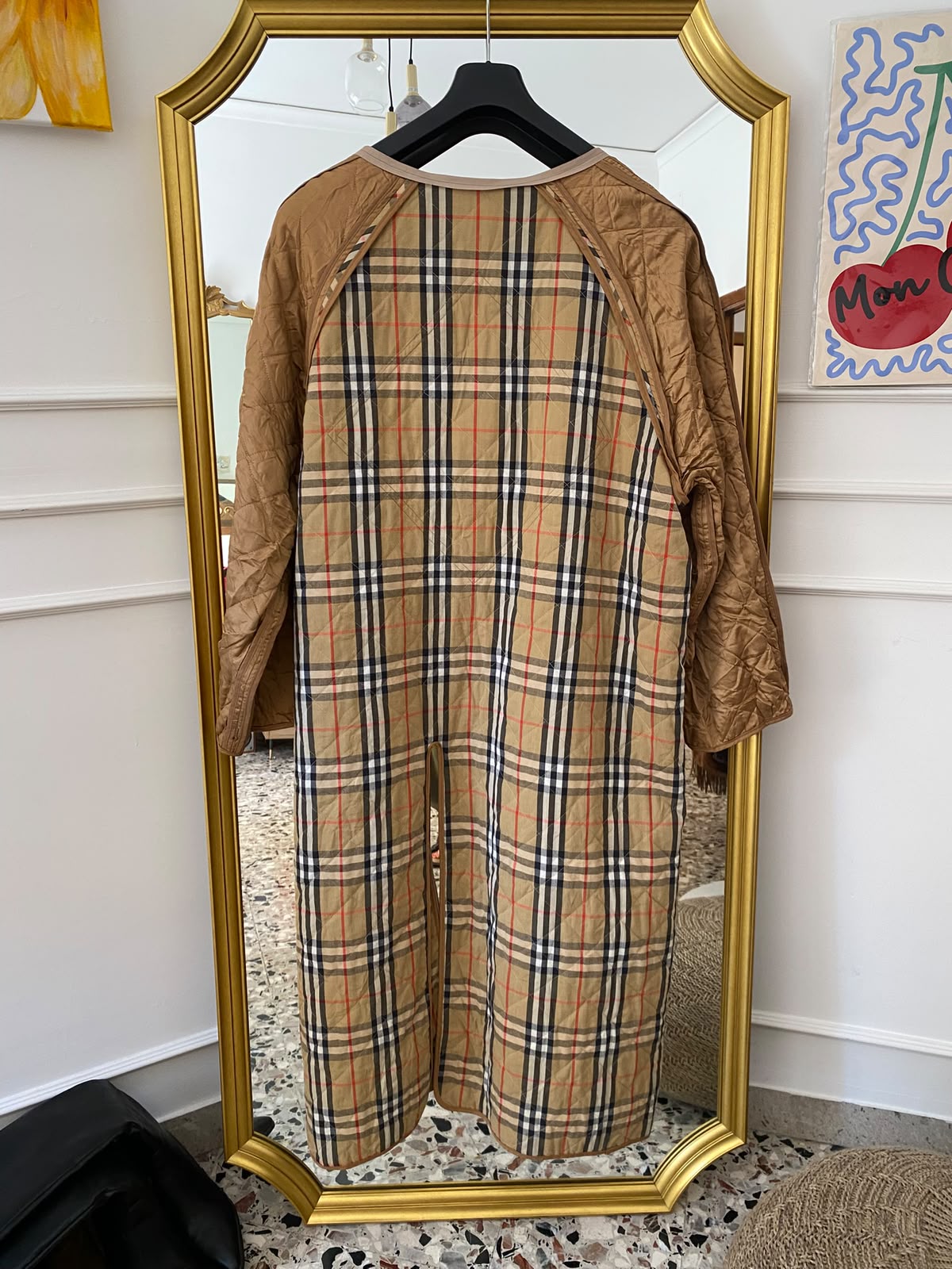 Trench Burberry Vintage con interno removibile Tg unica - immagine 10