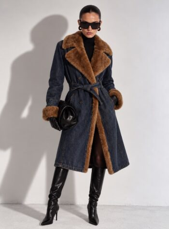 Cappotto Penny Lane in denim Tg S/M